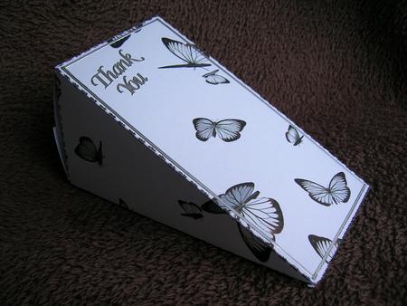 Butterfly Swarm Cake Slice Gift Box by Sabrina Eeles