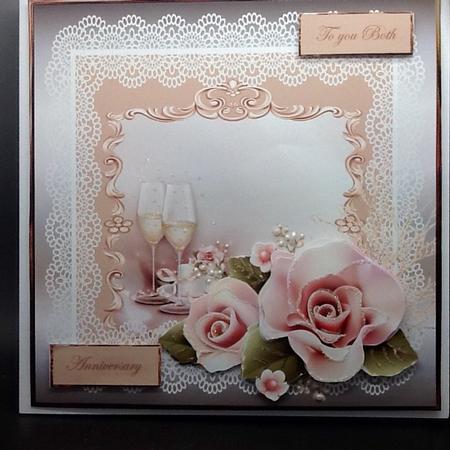 Congratulations to the Happy Couple Card by Sally Dowling
