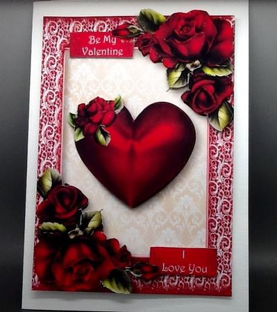 The Valentine Rose A5 by Sally Dowling