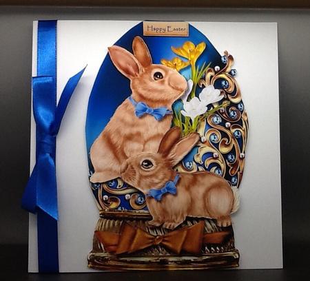 Easter Joy Quick Card by Sally Dowling