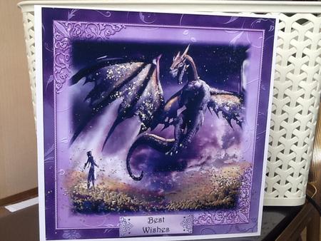 The Summoning 8x8 Quick Topper by Sally Dowling