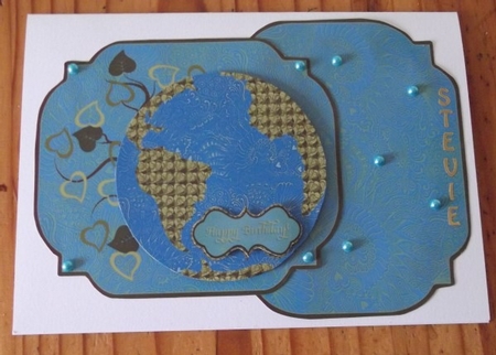 Beautiful Earth Card Making Kit by Sally Hickling