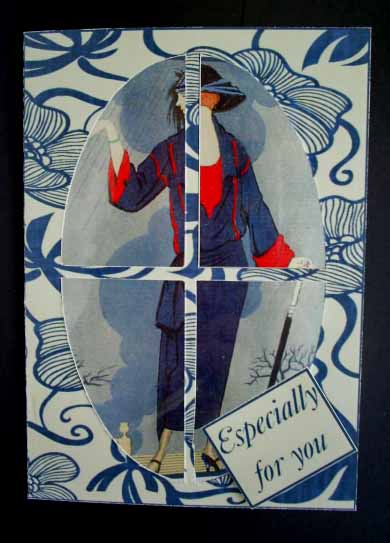 Art Deco Window Card Kit 9 by Sally Hickling