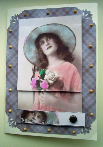 Vintage Woman 1 Craft Kit by Sally Hickling