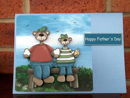 Dad & Son Bears - Father's Day Step by Step by Sally Hickling
