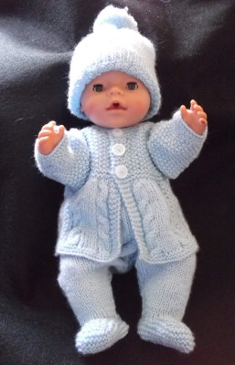 Cabled Callum Pram Set Featured Gallery Photo