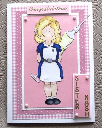 Nurse Doodles Digital Stamp by Sally Hickling