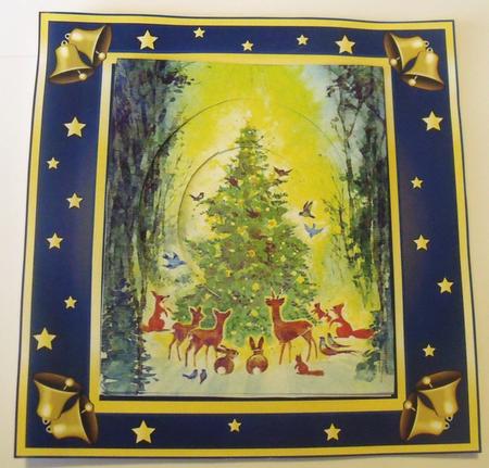 Christmas in the Forest Topper by Sally Weight