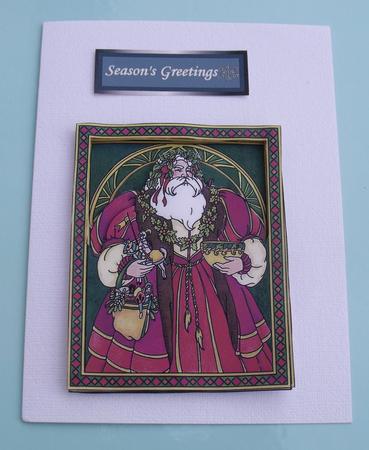 Grand Saint Nick Santa by Sally Weight