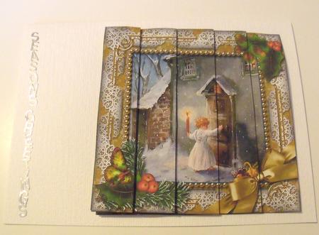 Choirboy Knocking Holly One Edge Side Stacker by Sally Weight
