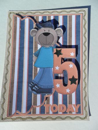 5 Today Envelope Card by Sam Trudgeon