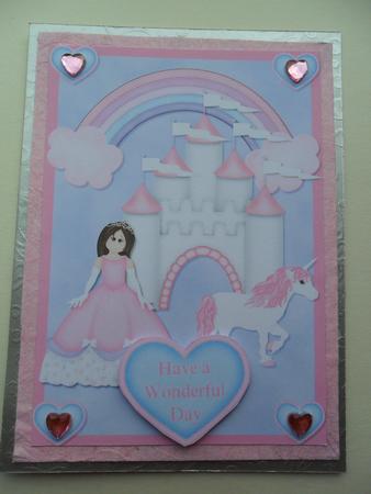 Perfect Princess Quick Card Front by Sam Trudgeon