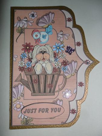 Summertime Flowers Decoupage Topper by Sam Trudgeon
