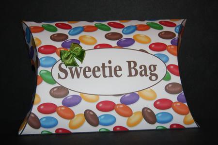 A Smartie Sweetie Pillow Box by Samantha Kallenbach