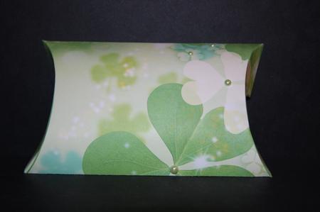 Fantasy Clover Pillow Box by Samantha Kallenbach
