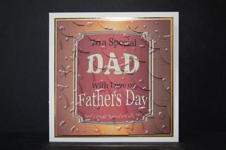 8 x 8 Fathers Day Beer Label Kit with Scalloped Corners by Samantha Kallenbach