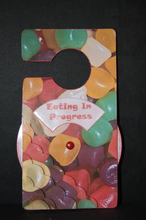 Sweets Spinnin' Door Hanger by Samantha Kallenbach