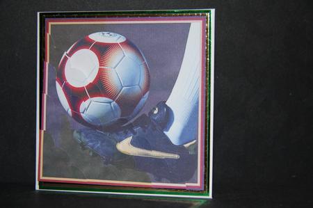 Kick the Ball Scalloped Stacker by Samantha Kallenbach