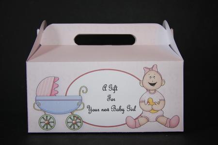 Gable New Baby Girl Box by Samantha Kallenbach