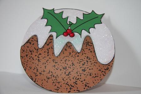 Christmas Pud Rock N Roll Kit with Envelope and Insert by Samantha Kallenbach