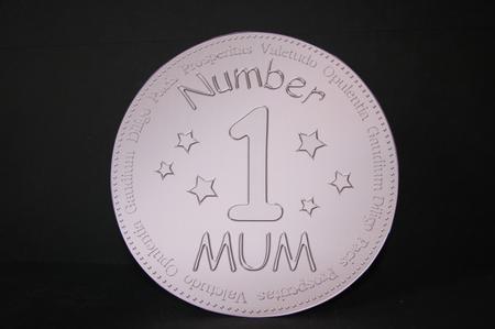 Number 1 Mum Medal Rock N Roll Kit, Envelope and Insert by Samantha Kallenbach