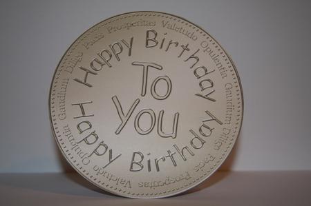 Happy Birthday Medal Rock & Roll Kit with Envelope and Inser by Samantha Kallenbach
