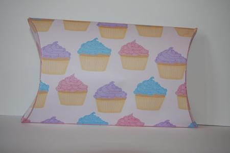 Cupcake Pillow Box Large by Samantha Kallenbach
