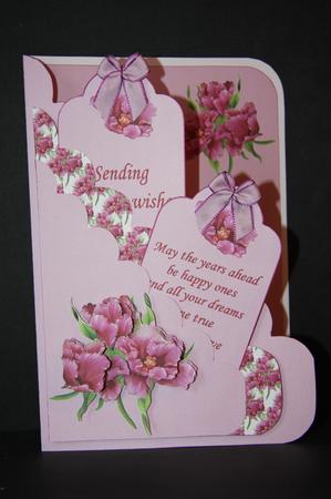 Purple Flowers for Your Birthday by Samantha Kallenbach