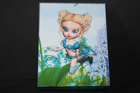 Meadow Fairy Gift Box with Lid by Samantha Kallenbach
