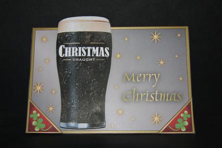 Mine's a Pint for Christmas – Grey by Samantha Kallenbach