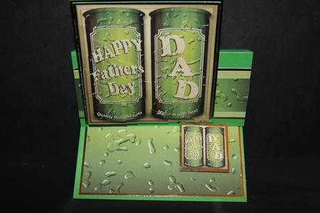 Cans of Beer Matching Backing Paper by Samantha Kallenbach