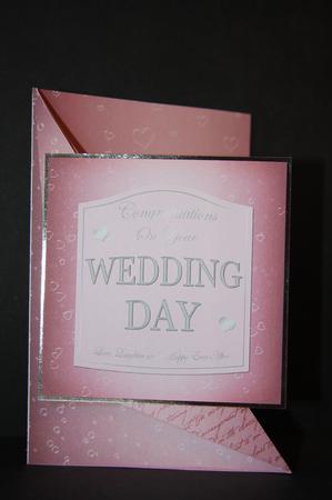 Pink Champers Label Matching Backing Paper by Samantha Kallenbach