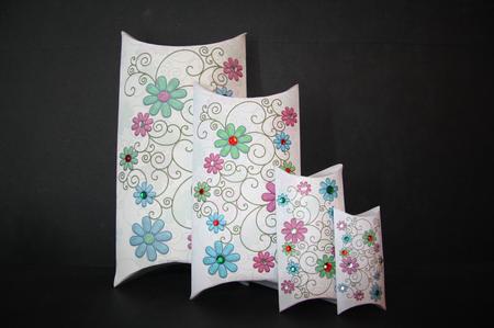 Floral Pillow Gift Box by Samantha Kallenbach