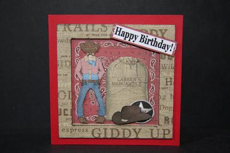 Best Guy in Town Shaker/picture Frame Card by Samantha Kallenbach