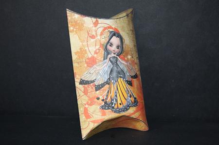Blossom Fairy in Yellow Pillow Box by Samantha Kallenbach