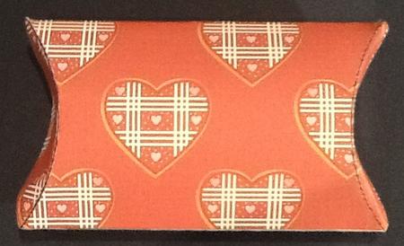 Red and Pink Hearts Pillow Gift Box by Samantha Kallenbach