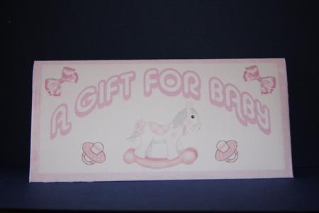 Money Wallet - Baby Girl by Samantha Kallenbach