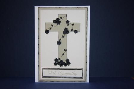 Black and Gold Cross Sympathy Kit by Samantha Kallenbach