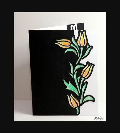 Border Edge Card 39 by samantha newton