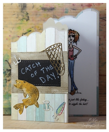 368 Tri-fold Scalloped Top Card Multiple Machine Formats by samantha newton