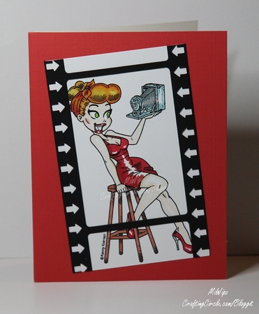 Film Strip Frame With Arrows by samantha newton