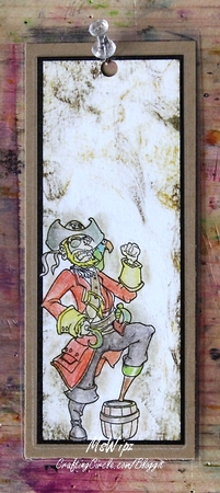 Pirate Dude Digital Stamp by samantha newton