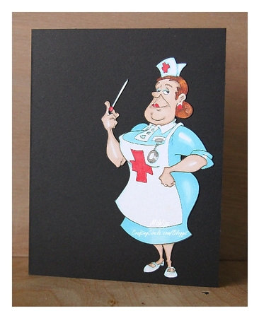Ohhhhh Matron 2 Digi Stamp by samantha newton