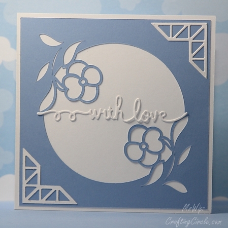 FLORAL CARD 6 by samantha newton