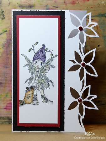 FLORAL OVER THE EDGE 37 by samantha newton