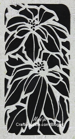 DL Filigree Framed Foliage Z card  by samantha newton