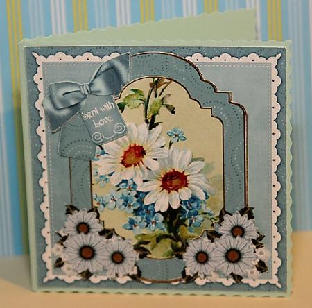 Daisies Sent with Love 6in Floral Step by Step by samantha newton