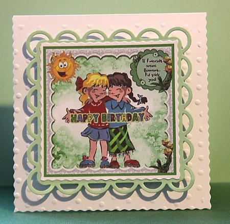 If Friends Were Flowers -  I'd Pick You! 8x8 by samantha newton