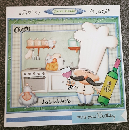 Master Chef 8x8 Mini Kit & Decoupage for Men Featured Gallery Photo