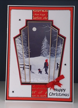 Art Deco Watercolour Stacker WINTER Scenes Bumper Kit 1 by S. Corbey